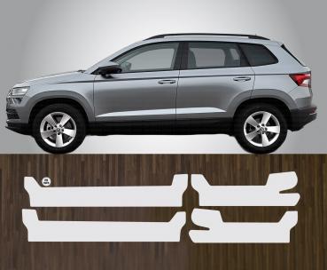 Lackschutzfolie für Türeinstiege Einstiegsleisten Skoda Karoq ab 2021